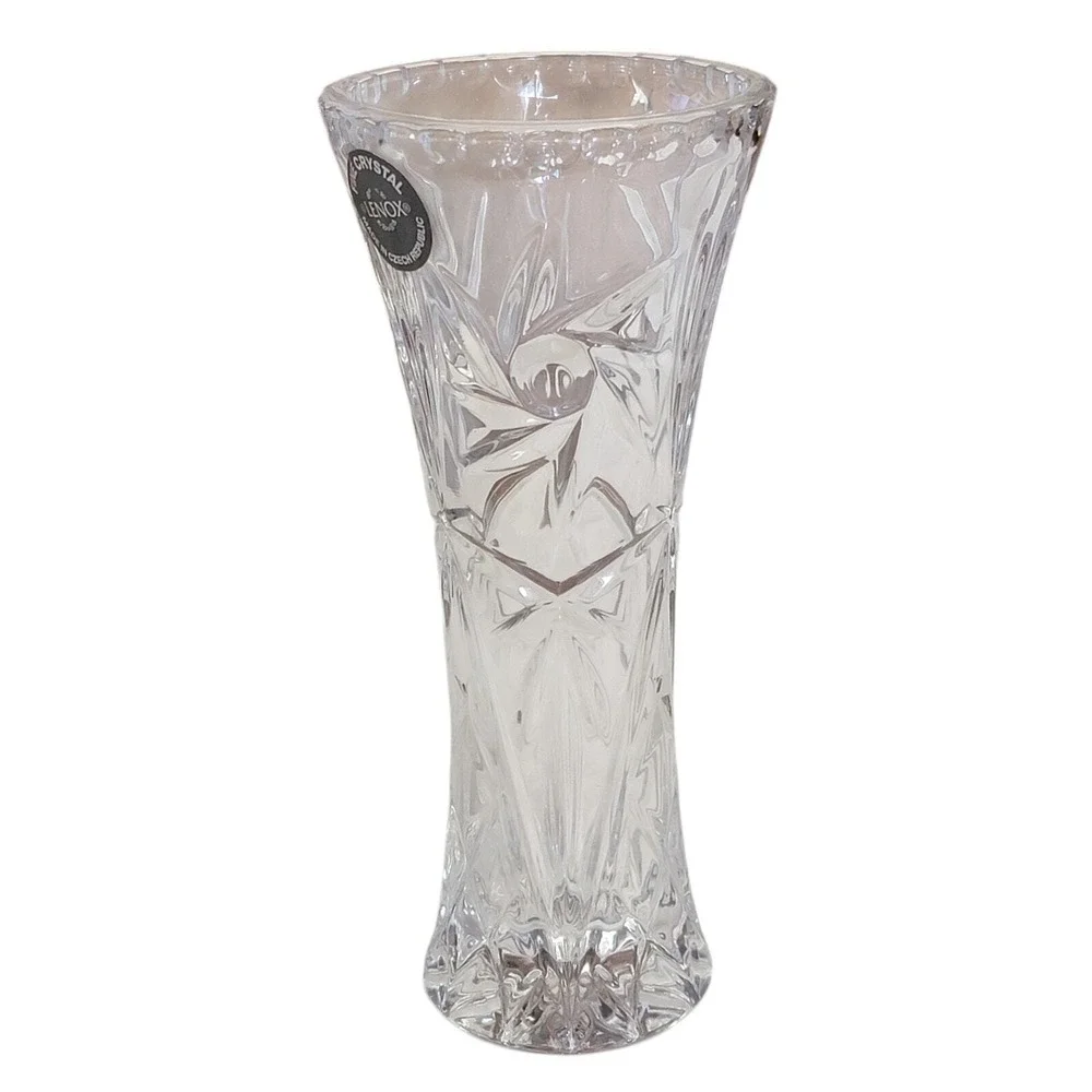 Lenox Crystal Star Vase 6